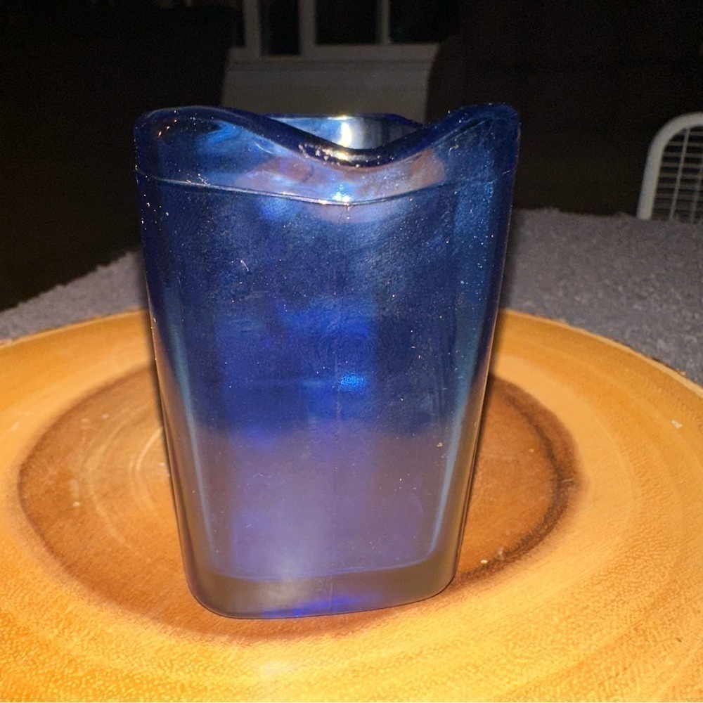 HAZEL Atlas cobalt blue creamer pitcher - Picture 2 of 6